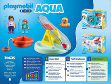 Load image into Gallery viewer, PLAYMOBIL 1.2.3 Aqua Seesaw with Boat