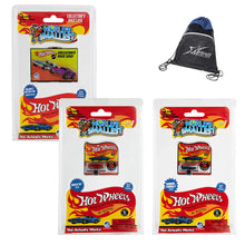 Load image into Gallery viewer, Super Impulse World&#39;s Smallest Hot Wheels: Collector&#39;s Race Case and 2 Diecast Miniature Cars