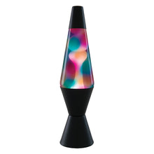 Load image into Gallery viewer, Schylling Lava Lamp - Graffiti White//Clear Liquid/Black Base 14.5&quot;