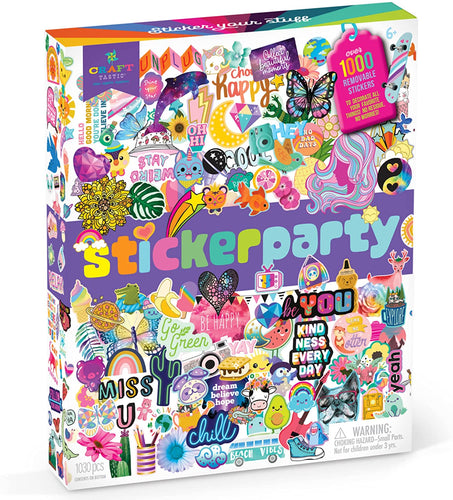 Craft-Tastic Sticker Party
