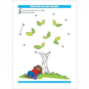 1-25 Dot-to-Dots Preschool Workbook