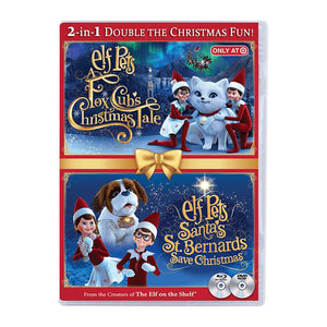 Elf on the Shelf Fox Cub & St. Bernard Dual DVD/BLU-RAY