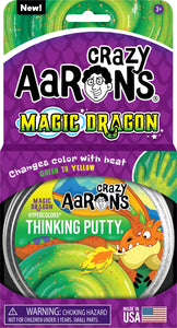Crazy Aaron's Magic Dragon Hypercolor Thinking Putty