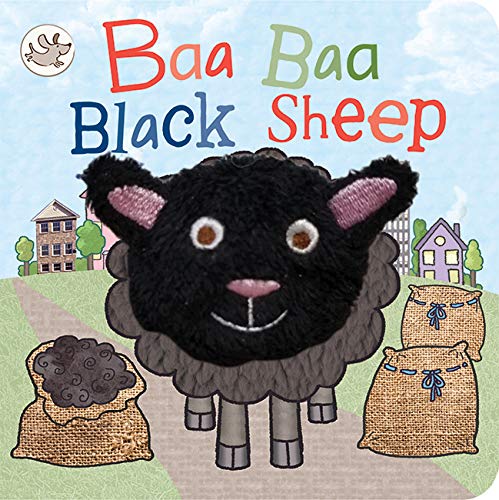 Baa Baa Black Sheep Chunky Board Book with Finger Puppet