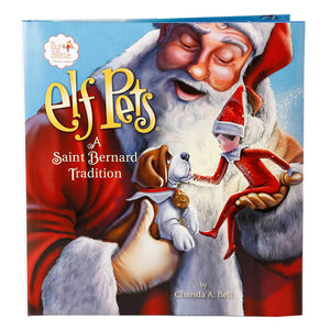 The Elf on the Shelf Christmas Tradition Pets St. Bernard & DVD Santa's St. Bernards Save Christmas