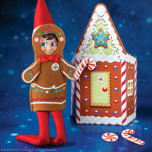 The Elf on the Shelf Claus Couture Jolly Gingerbread Set (Elf Not Included)