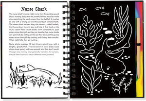 Scratch & Sketch Sharks (Trace Along) Hardcover Spiral-Bound