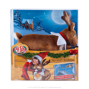 The Elf on the Shelf Elf Pets: A Reindeer Tradition, an Elf's Story DVD, Plushee Mini-Pal & Joy Bag