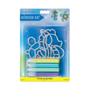 Faber-Castell Creativity for Kids Window Art Ocean Friends