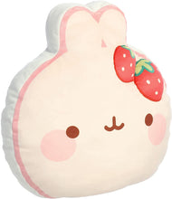 Load image into Gallery viewer, Aurora - Molang - 14&quot; Squishy Strawberry Molang Macaron