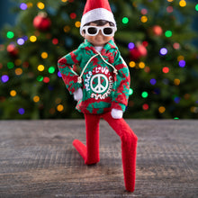 Load image into Gallery viewer, The Elf on the Shelf Claus Couture 2022 Groovy Greetings Hoodie (Elf Not Included)