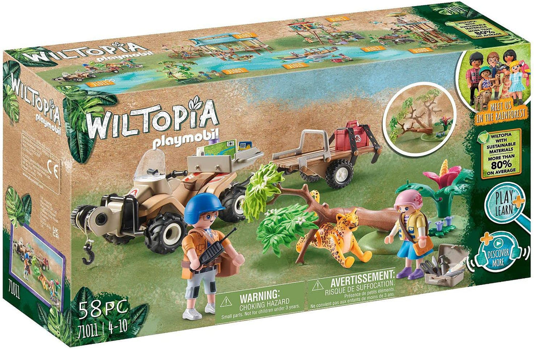 Playmobil Wiltopia Animal Rescue Quad