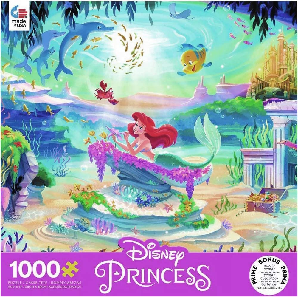 Ceaco Disney Princess The Little Mermaid Puzzle 1000 Pieces