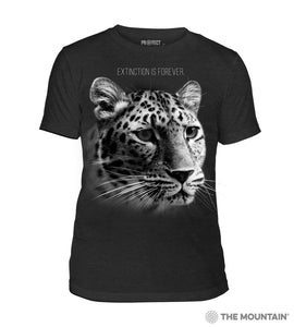 The Mountain Extinction Forever Adult T-Shirt, Black
