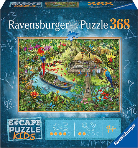 Ravensburger Jungle Escape Room Mystery Jigsaw Puzzle for Kids Age 9 Years Up - 368 Pieces