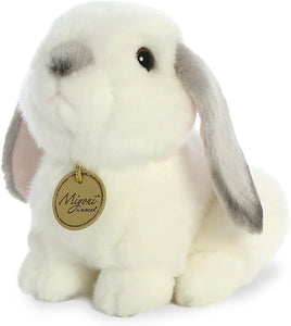 Aurora - Miyoni - 8" Lop Eared Rabbit with Grey Ears