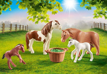 Load image into Gallery viewer, PLAYMOBIL Country 2 Ponies with 2 Fawns