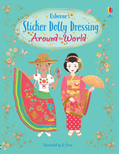 Load image into Gallery viewer, Usborne Sticker Dolly Dressing Around the World Activity Book