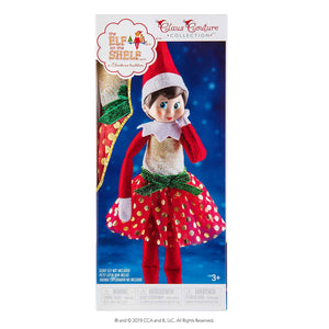 The Elf on the Shelf Claus Couture Claus Glitz & Gold Dress
