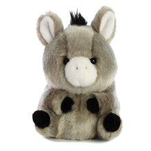 Load image into Gallery viewer, Aurora Rolly Pets Farm Set of 4 Plushies: Bray Donkey, Chickadee Chick, Prankster Pig and Bunbun Bunny, with Myriads Drawstring Bag