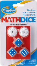 Load image into Gallery viewer, Math Dice: The Fast Fun Game of Mental Math