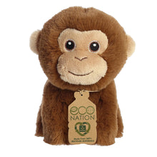 Load image into Gallery viewer, Aurora Eco Nation Mini Plush Zoo Set of 4: Panda, Sloth, Monkey, and Koala with Drawstring Bag