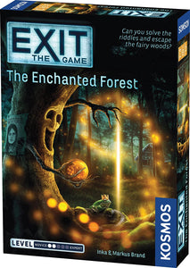 EXIT: The Game Beginner Set of 4: Theft on The Mississippi, The Stormy Flight, The Cemetery of The Knight, and The Enchanted Forest with Myriads Drawstring Bag