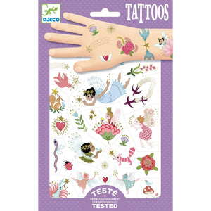 Djeco Tattoos Fairy Friends Stickers