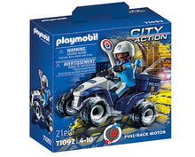 Load image into Gallery viewer, PLAYMOBIL Police Quad
