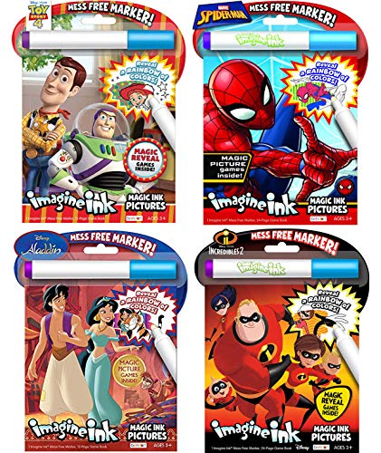 Toy Story 4 Imagine Ink Coloring Book With Mess-free Magic Ink