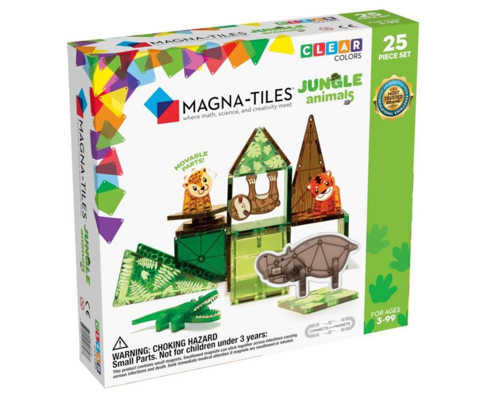 Magna Tiles® Jungle Animals 25-Piece Set