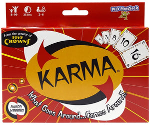 PlayMonster Card Games Set of 2: Karma & Quiddler