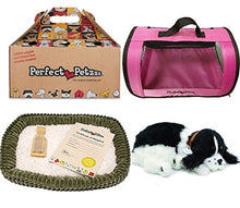 Load image into Gallery viewer, Perfect Petzzz Breathing Plush Cocker Spaniel with Pink Tote For the Pet