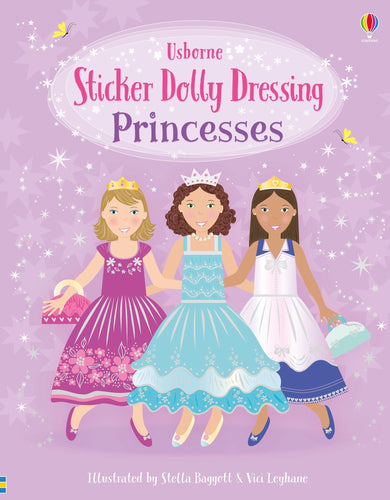 Usborne Sticker Dolly Dressing Princesses Activity Book