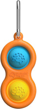 Load image into Gallery viewer, Fat Brain Toys Simpl Dimpl Color - Orange - Simpl Dimpl - Simple Dimple - New Bright Colors - Orange Mind &amp; Body for Ages 3 And Up