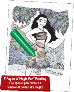 Disney's Moana Invisible Magic Ink and Sticker Set