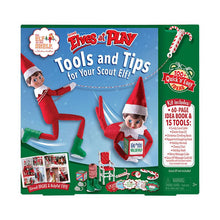 Load image into Gallery viewer, Elf on The Shelf Activity Bundle: Scout Elves at Play Tools and Tips Kit, and Santa&#39;s North Pole Friends Activity Book