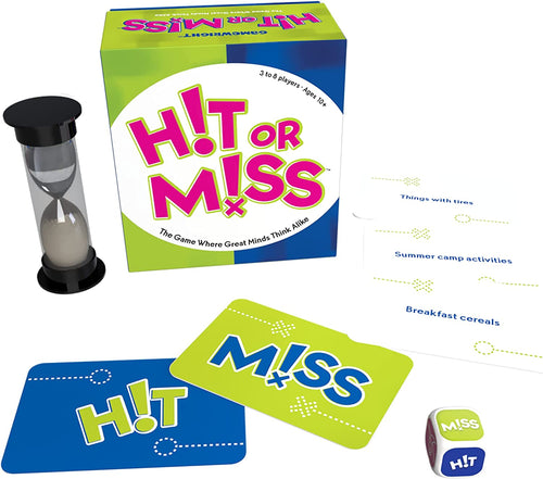 Gamewright Hit or Miss - The Game Where Great Minds Think Alike