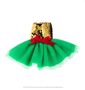 The Elf on the Shelf Claus Couture Collection Holly Days Dress