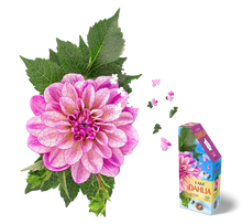 Load image into Gallery viewer, Madd Capp I AM DAHLIA Floral-Shaped Jigsaw Puzzle, 350 Pieces