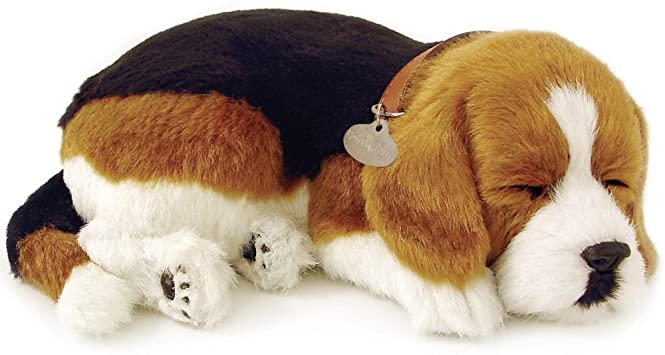 Perfect Petzzz Beagle Plush Breathing Puppy Stuffed Dog