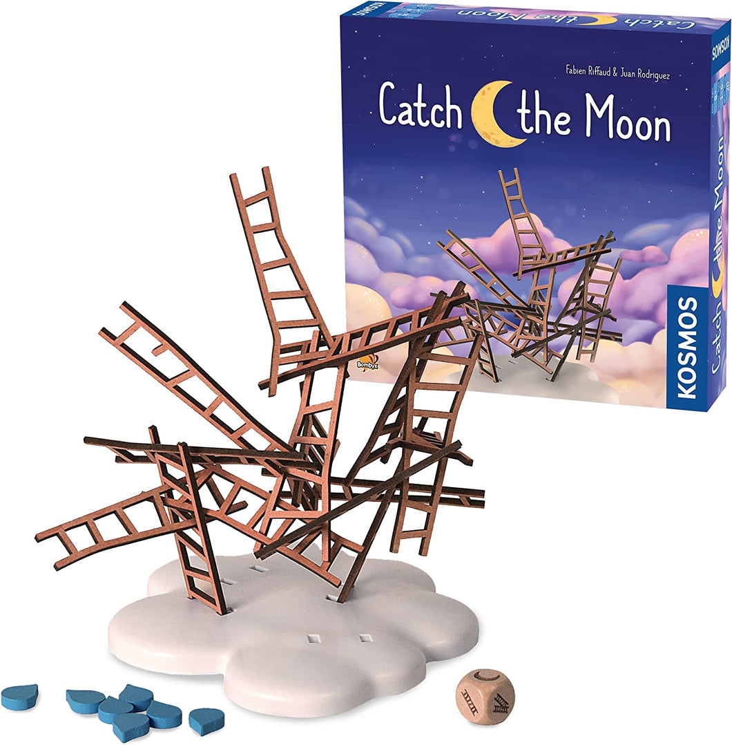 Catch The Moon Dexterity Stacking Board Game for 1 to 6 Players Ages 8+