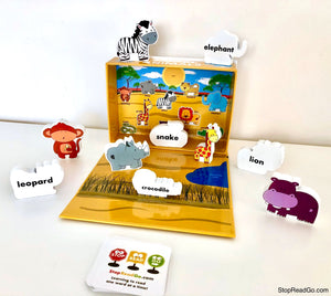 Safari Animals Vocabulary Play Set