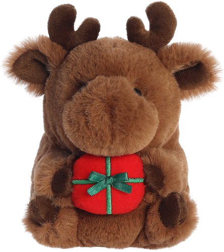 Aurora Rolly Pet Plush - Monty Moose, 5