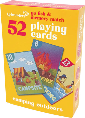 Upbounders® Camping Outdoors - Go Fish! Playing Cards
