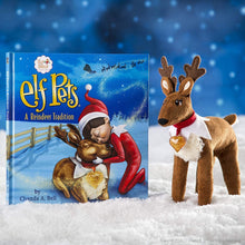 Load image into Gallery viewer, Elf on The Shelf Elf Pets Set: Reindeer, Arctic Fox, St. Bernard, and Triple Movie DVD with Joy Bag