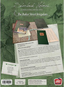 Sherlock Holmes Consulting Detective - The Baker Street Irregulars Board Game