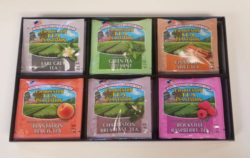 Charleston Tea Garden Flavors Collection, 18 Bags
