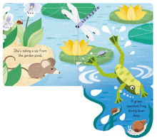 Load image into Gallery viewer, Usborne Little Lift and Look Garden Book