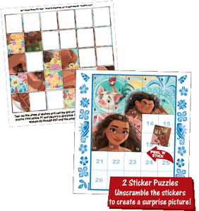 Disney's Moana Invisible Magic Ink and Sticker Set